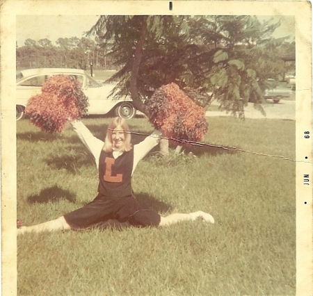 Basket Ball Cheerleader