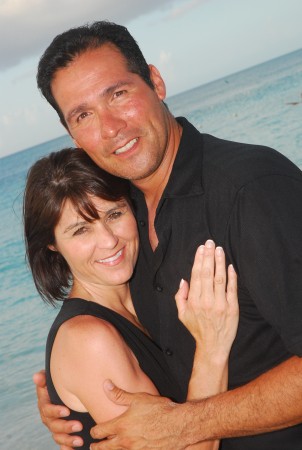 Me and my wife, Cindy. Turks and Caicos Island
