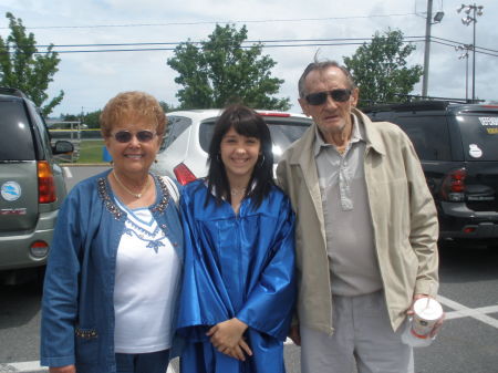 Courtney's 8th grade Graduation