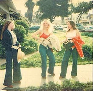 Debbie Cox and her sisters.