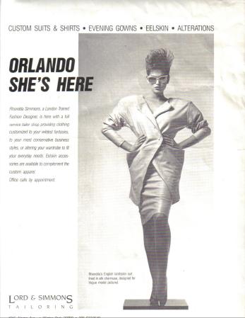 Cindy Crawford in Fall of 1985
