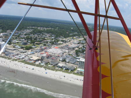 View of "downtown" Cherry Grove, NMB