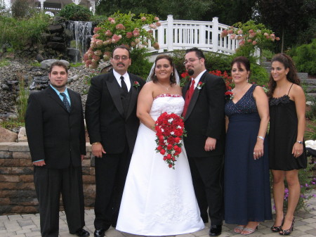 husband's daughter's wedding in "08