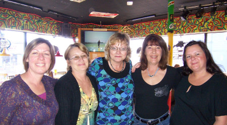 Doris, Dar, Jan, Jayne, Stephanie