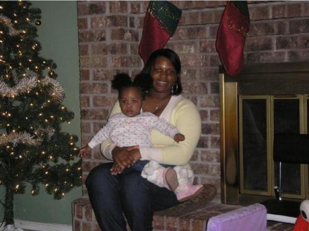 my daughter Sherra & my grand Sa'niya