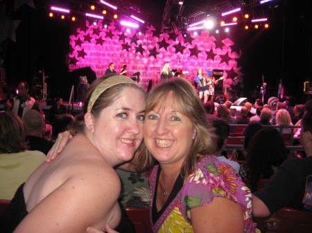 Tami and Shea at Cindy Lauper Concert 2008