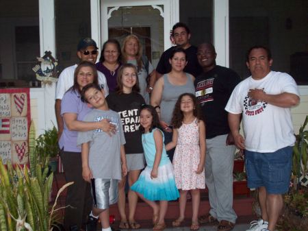 my family visiting in tampa
