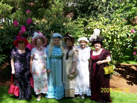 Some Jane Austen Society Ladies and I