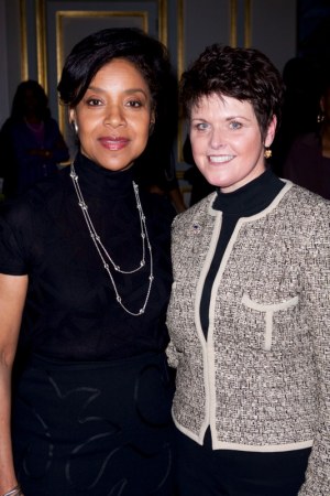 Phylicia Rashad and Kate at Winfield House