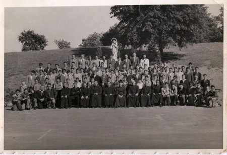 SPRING 1953 - ENTIRE GRAMMAR SCHOOL PIX