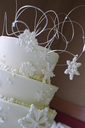 snowflake cake