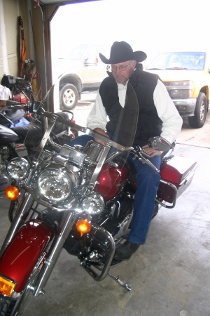 Mike and his Harley