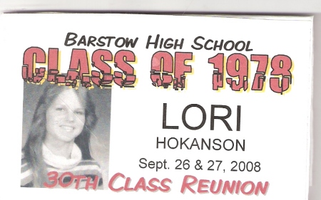 Lori's 30 year reuniton