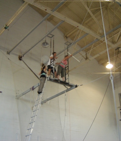 Trapeze at Circus Center in SF!