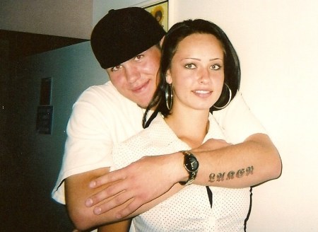 My son Chris 20 yrs. old, and his wife