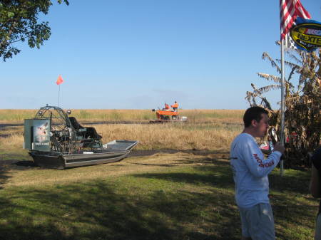 My airboat and a fulltrack Snipe hunting