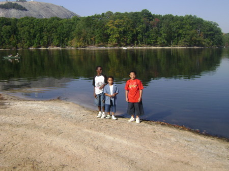 Boys at Sone Mountain