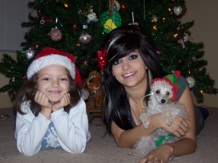 My girls this past Christmas..(2008)