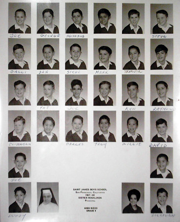 ST James Boys School San Francisco, CA 1968
