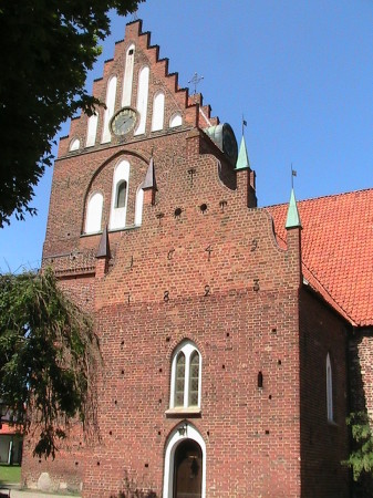 Church in Solvesborg Sweden