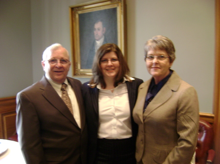 Darrel, Lisa (daughter) and Carolyn Montgomery