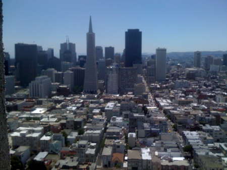 Taken from the top of Coit Tower