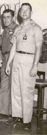 Lt. Casteel at Mt. Hebo AFS 1962