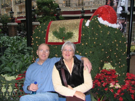 Tom and Debbie at Opry Land Hotel