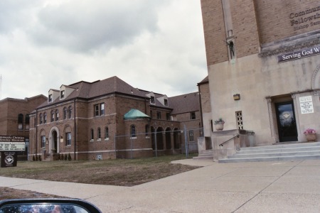 A glimpse of the convent