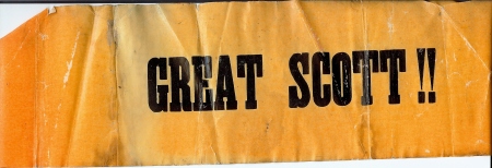 Great Scott bumper sticker fm HS car