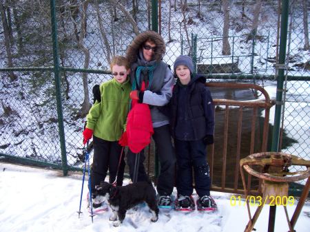 Snow shoeing 2009