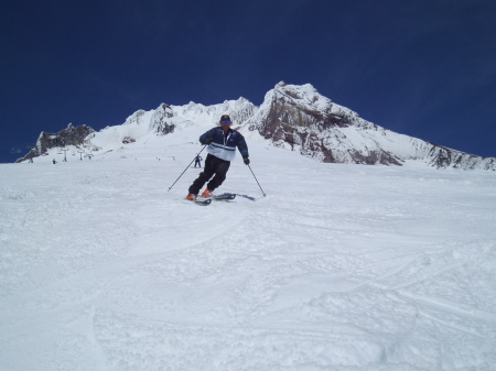 Skiing Mount Hood, OR in June!