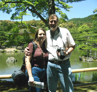 Me & Christopher by the Golden Pavilion