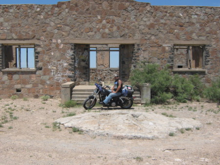 old school house between CLovis NM and Roswell