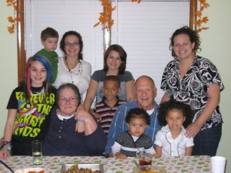 Jay, ex and grandchildren, great grandchildren