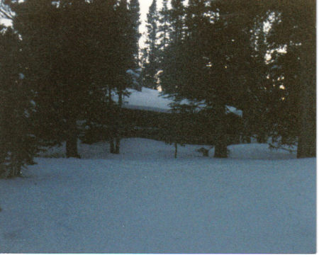 cabin in the Rockys