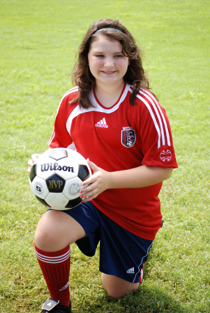 Soccer player daughter