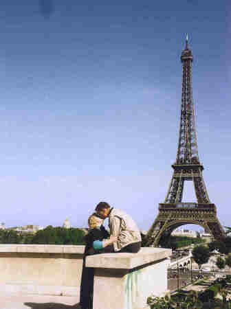 Tracy and Cherrie in Paris