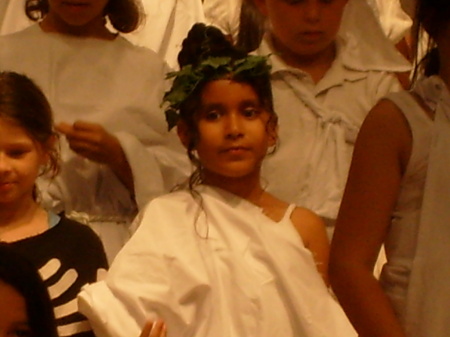 ZAVANNAH IN A SCHOOL PLAY