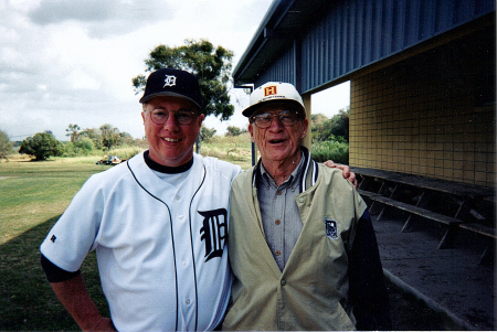 Ernie Harwell and I