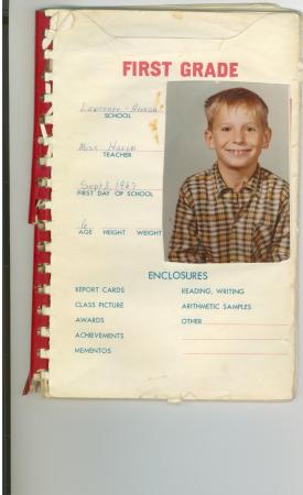 My 1st grade picture