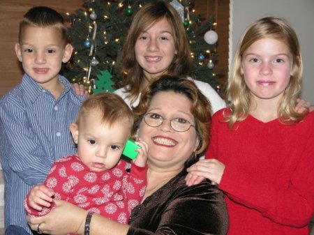 Clare (Strunk) Silva and grandchildren