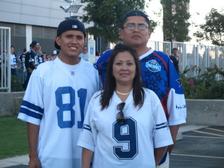 Dallas Cowboy game in AZ