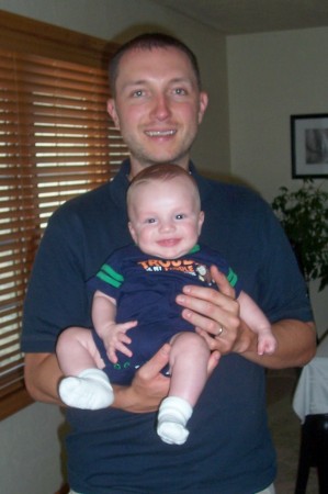 Reed (3 months) and Chad