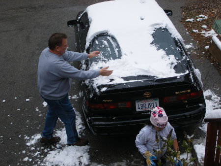 Getting ready to go home after Big Bear trip