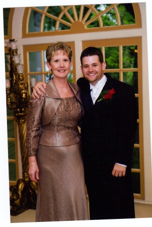 Mother and Son---Joey's wedding