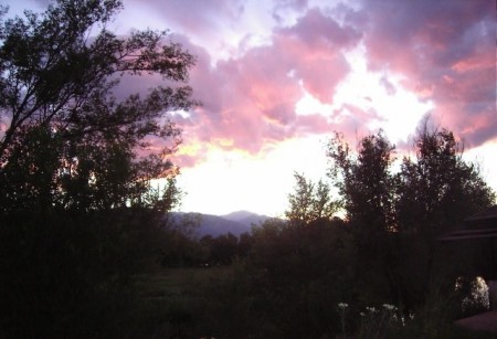 Awsome sunsets here in Colorado