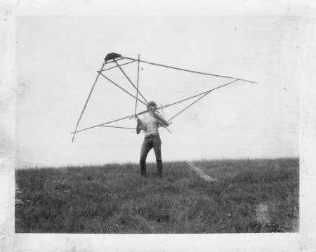 First attempt at flight, summer 1972