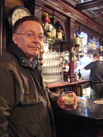 Visiting an Irish PUB in Dublin