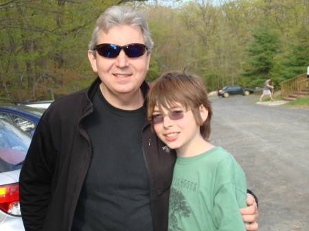 with my son Alex, May 2, 2009